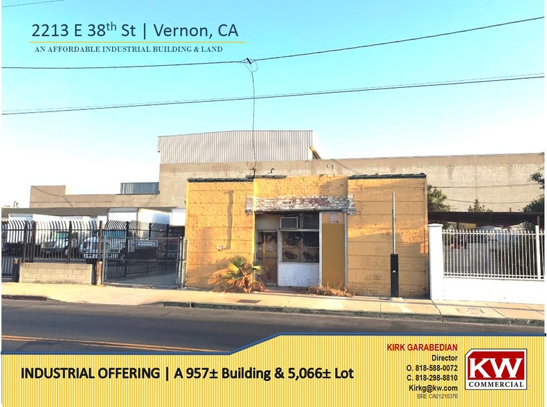 Industrial building for sale in Vernon, CA.