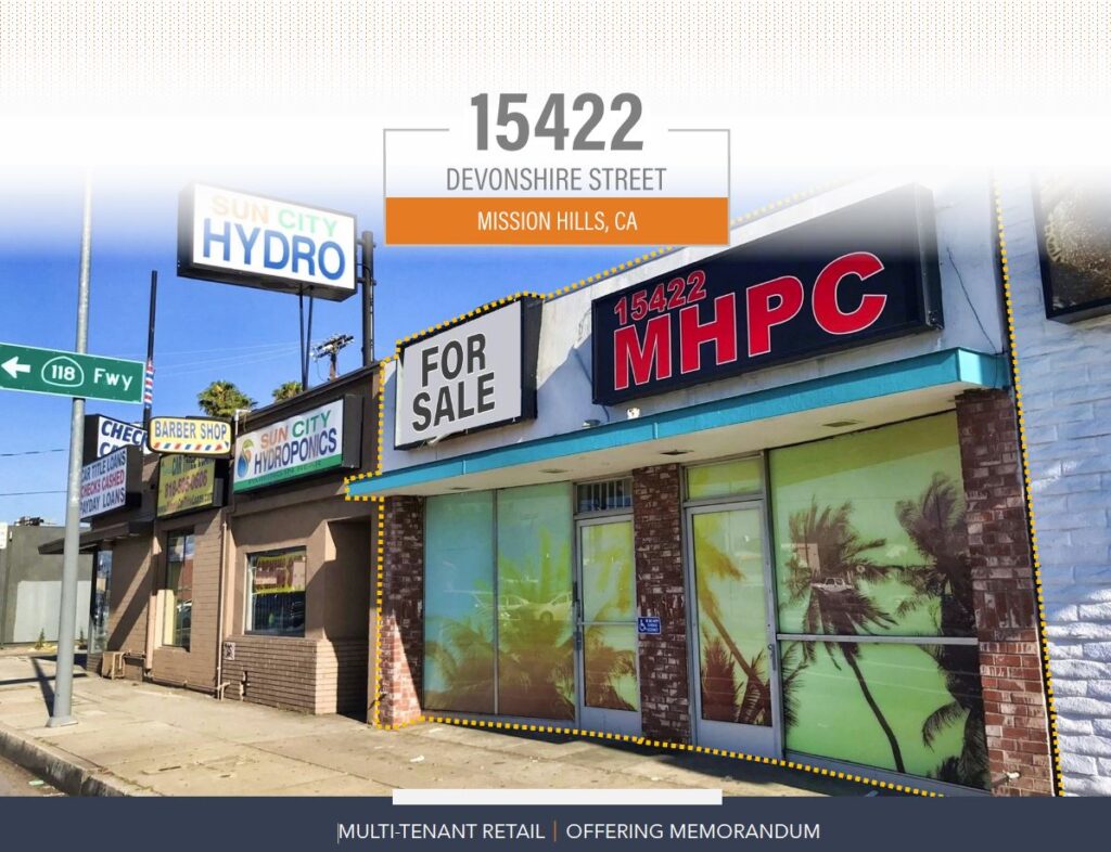 Storefront for sale on Devonshire Street.